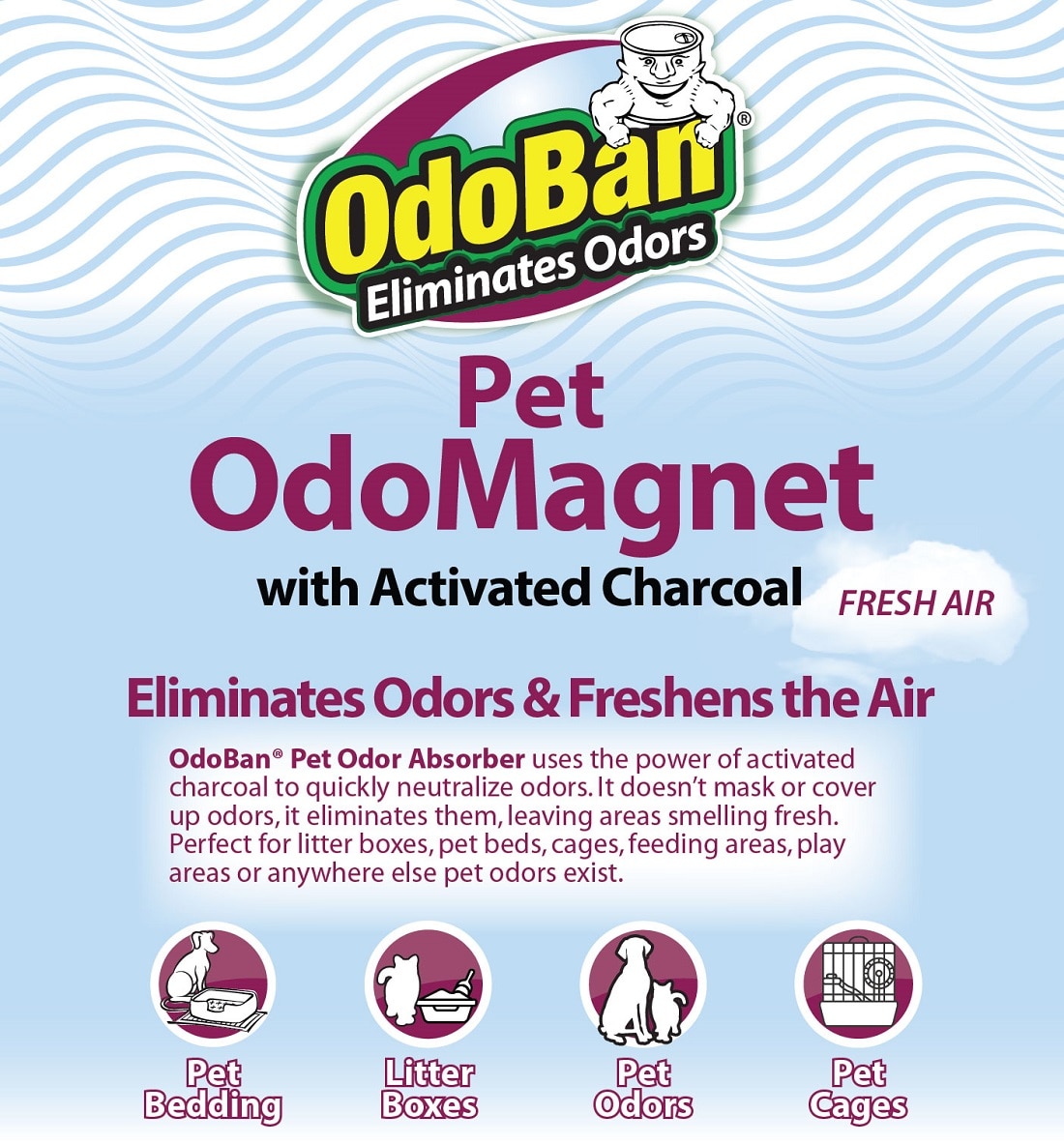 OdoBan 14 oz. Odor Absorber with Activated Charcoal, Pet Odor